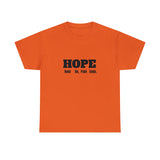 HOPE Unisex Heavy Cotton Tee
