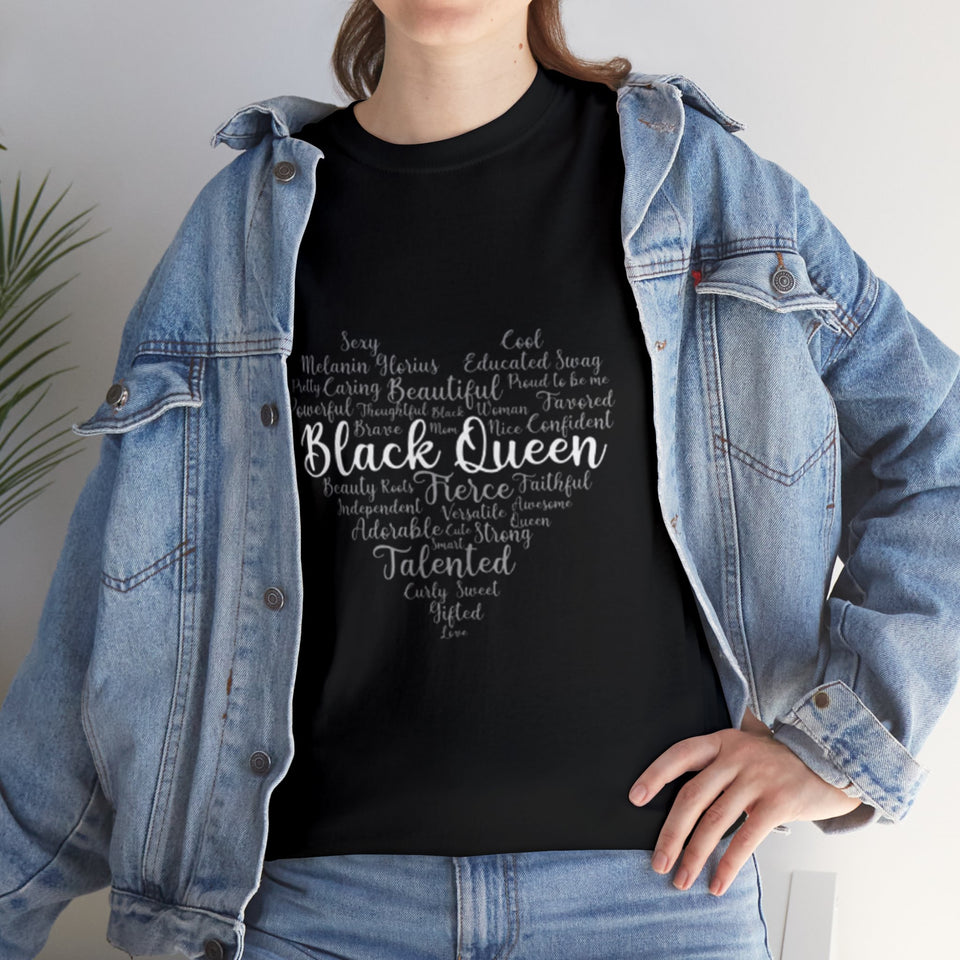 Black Queen Cotton Tee