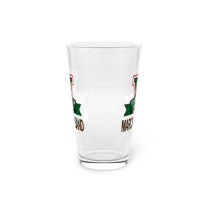 Mississippi Valley State Marching Band Pint Glass, 16oz