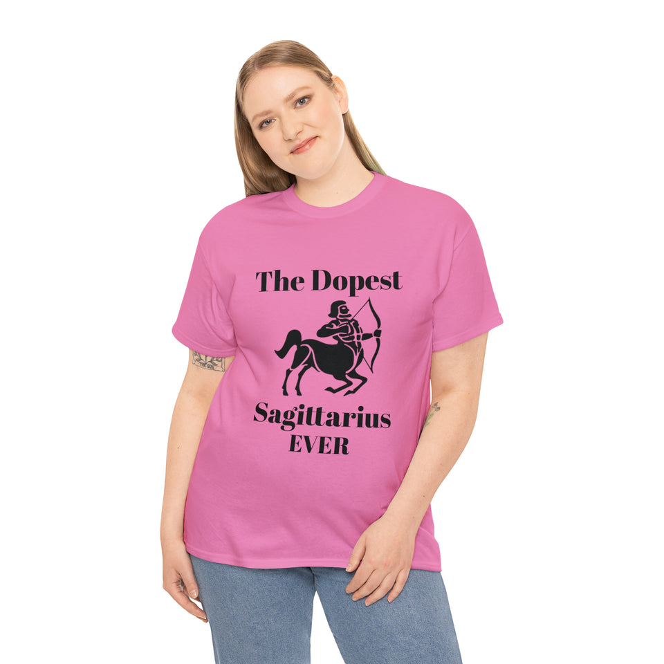 The Dopest Sagittarius Ever Unisex Heavy Cotton Tee