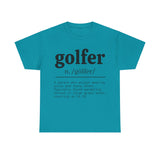 Golfer Unisex Heavy Cotton Tee