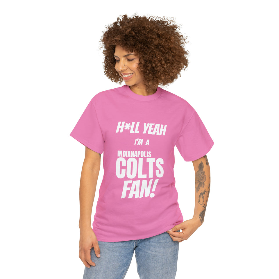 Indianapolis Colts Football Unisex Heavy Cotton Tee