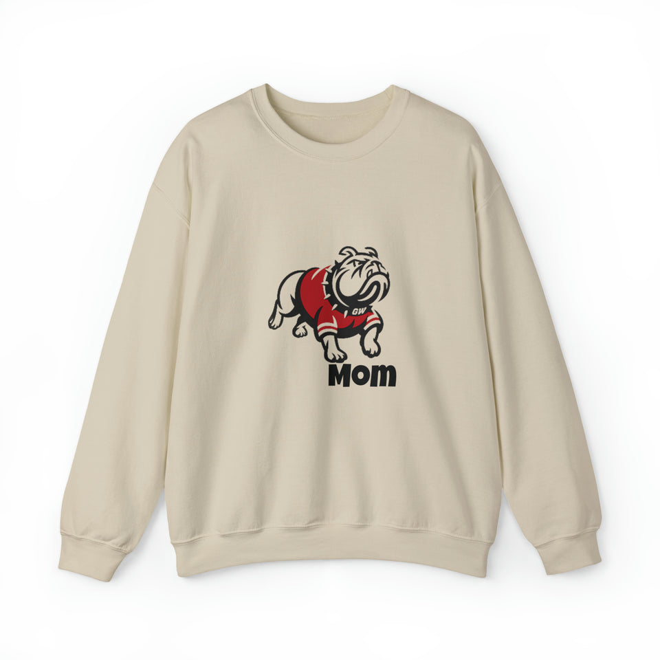 Gardner Webb Mom Unisex Heavy Blend™ Crewneck Sweatshirt