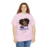 Dallas Cowboys Girl Unisex Heavy Cotton Tee