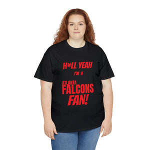 Atlanta Falcons Football Unisex Heavy Cotton Tee