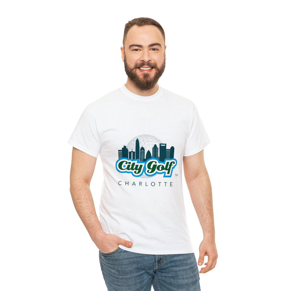 City Golf Charlotte Unisex Heavy Cotton Tee