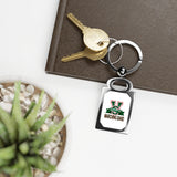 Mississippi Valley State Marching Band Rectangle Photo Keyring
