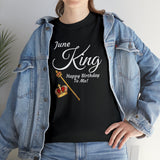 June King Unisex Heavy Cotton Tee