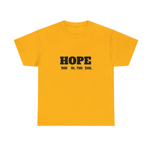 HOPE Unisex Heavy Cotton Tee
