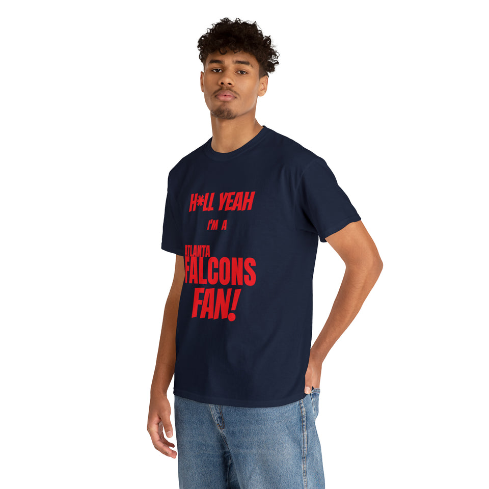 Atlanta Falcons Football Unisex Heavy Cotton Tee