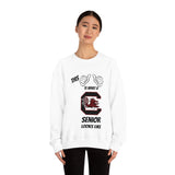 This Is What A South Carolina Gamecocks Senior Looks Like Unisex Heavy Blend™ Crewneck Sweatshirt