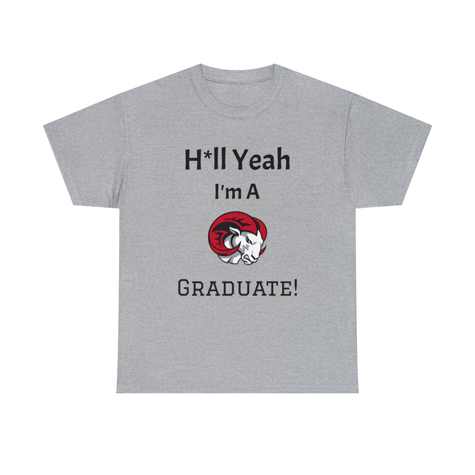 H*ll Yeah! WSSU Grad Unisex Heavy Cotton Tee