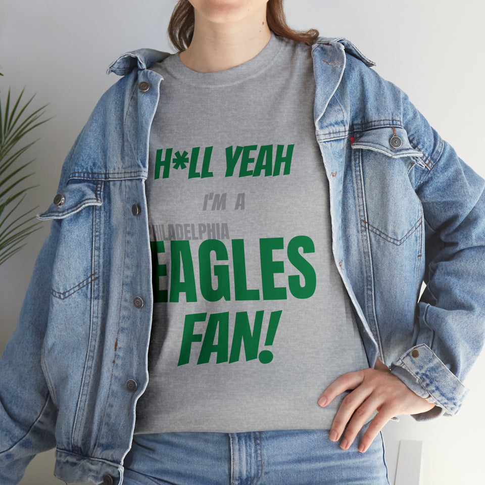 Philadelphia Eagles Football Unisex Heavy Cotton Tee