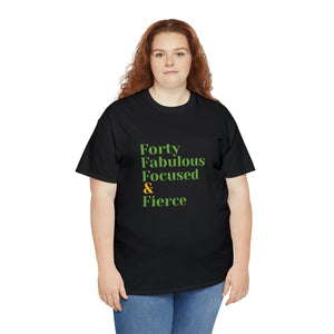 Forty Unisex Heavy Cotton Tee