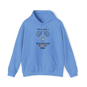 Hunter Huss Baller Dad Unisex Heavy Blend™ Hooded Sweatshirt