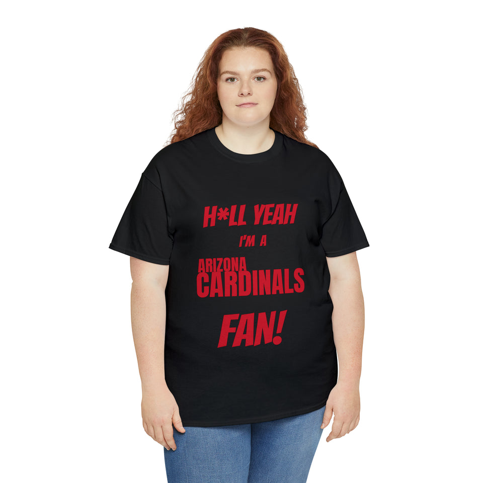 Arizona Cardinals Football Unisex Heavy Cotton Tee
