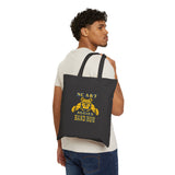 NC A&T Band Mom Cotton Canvas Tote Bag