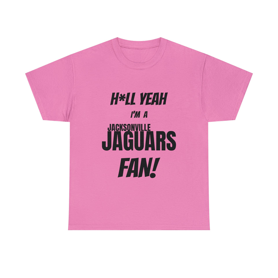 Jacksonville Jaguars Football Unisex Heavy Cotton Tee