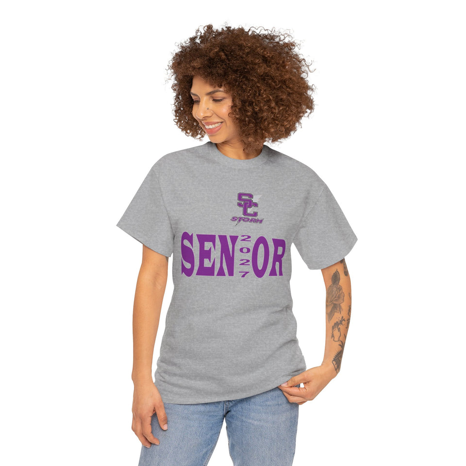 Stuart Cramer HS Senior 2027 Unisex Heavy Cotton Tee