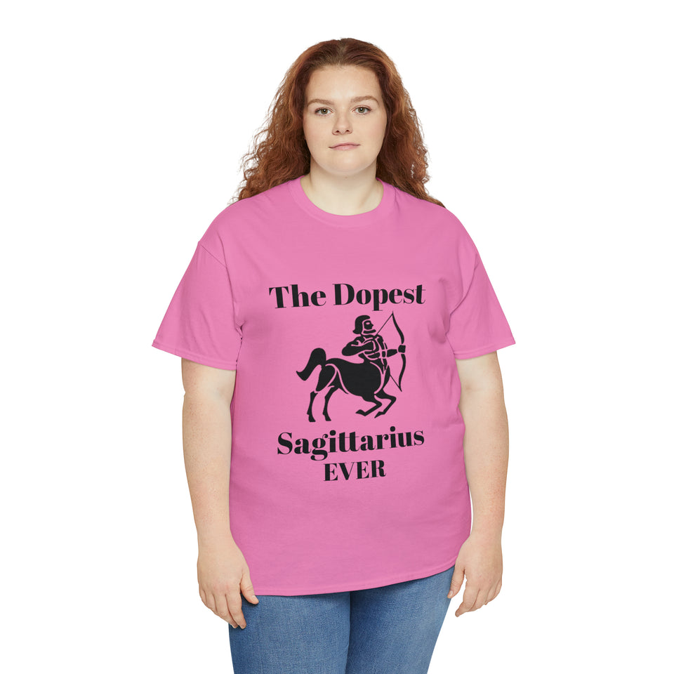 The Dopest Sagittarius Ever Unisex Heavy Cotton Tee