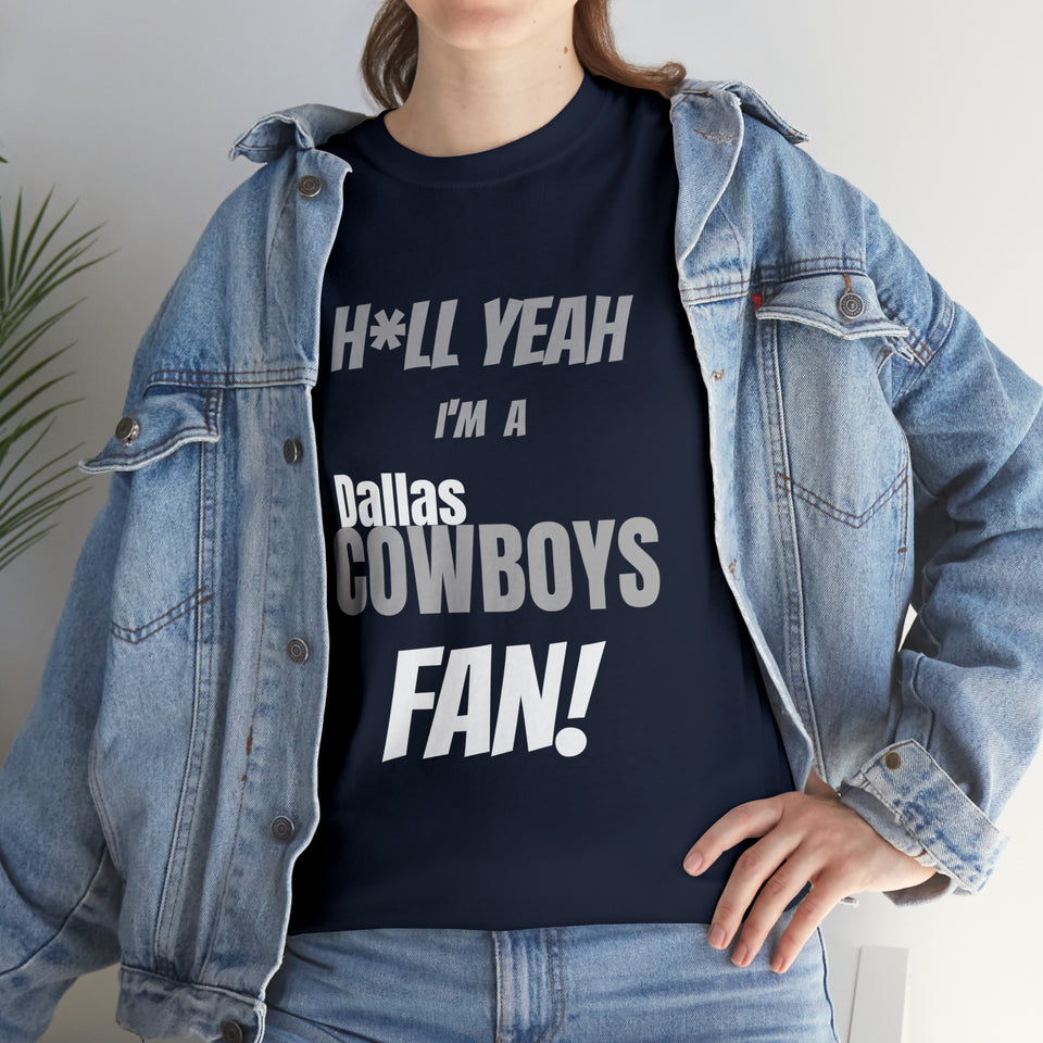 Dallas Cowboys Football Unisex Heavy Cotton Tee