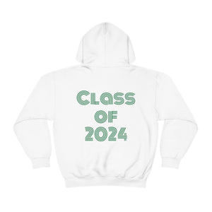Heck Yeah I'm A UNCC Senior Unisex Heavy Blend™ Hooded Sweatshirt