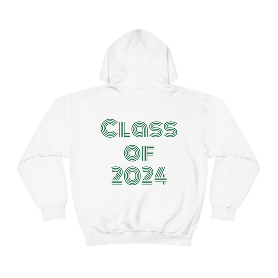 Heck Yeah I'm A UNCC Senior Unisex Heavy Blend™ Hooded Sweatshirt