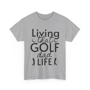 Golf Dad Life Unisex Heavy Cotton Tee