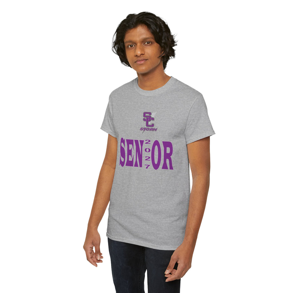 Stuart Cramer HS Senior 2027 Unisex Heavy Cotton Tee