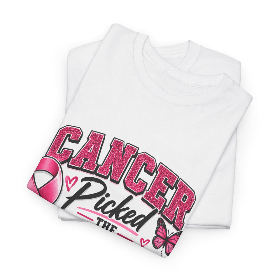 Breast Cancer Awareness Unisex Heavy Cotton Tee