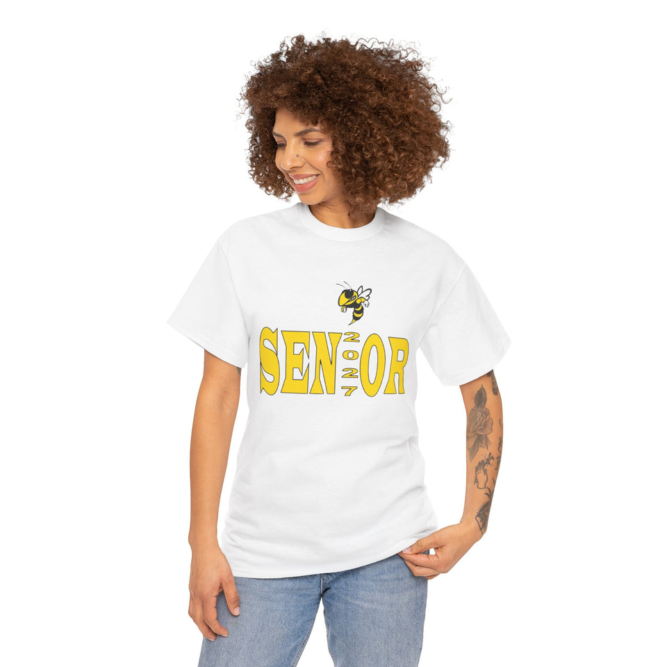 Forest Hills HS Senior 2027 Unisex Heavy Cotton Tee