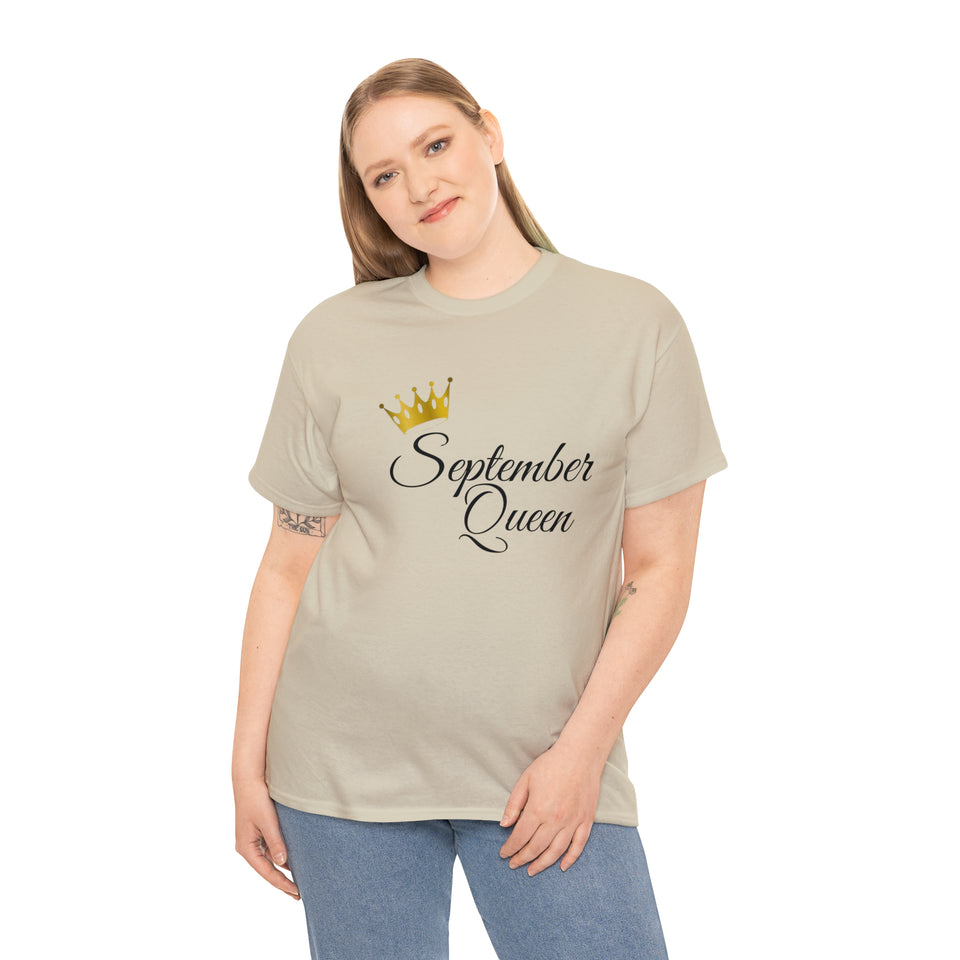 September Queen Unisex Heavy Cotton Tee