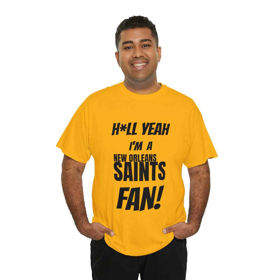 New Orleans Saints Football Unisex Heavy Cotton Tee