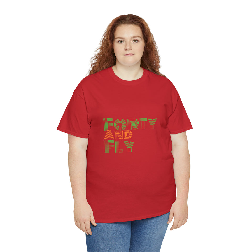 Forty Unisex Heavy Cotton Tee