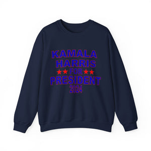 Kamala Harris for President Unisex Heavy Blend™ Crewneck Sweatshirt