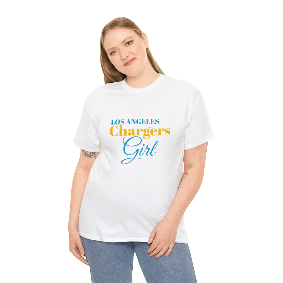 Los Angeles Chargers Girl Unisex Heavy Cotton Tee