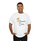 November Queen Unisex Heavy Cotton Tee