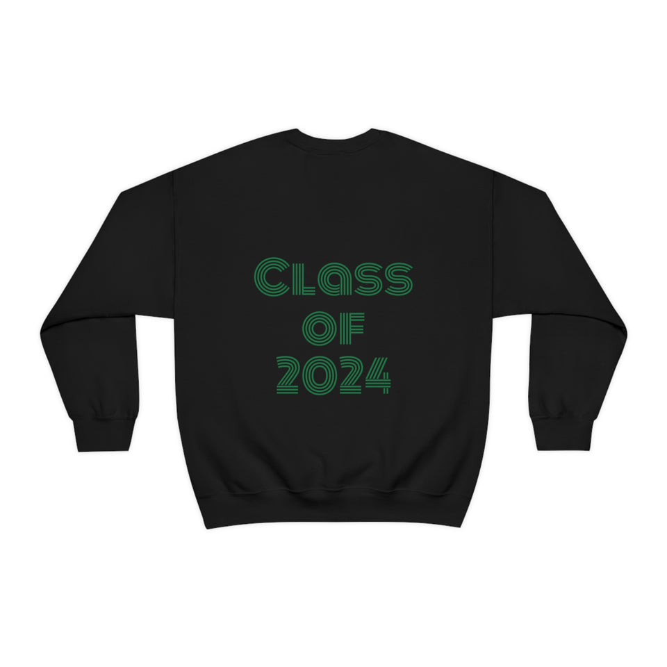Heck Yeah I'm A UNCC Senior Unisex Heavy Blend™ Crewneck Sweatshirt