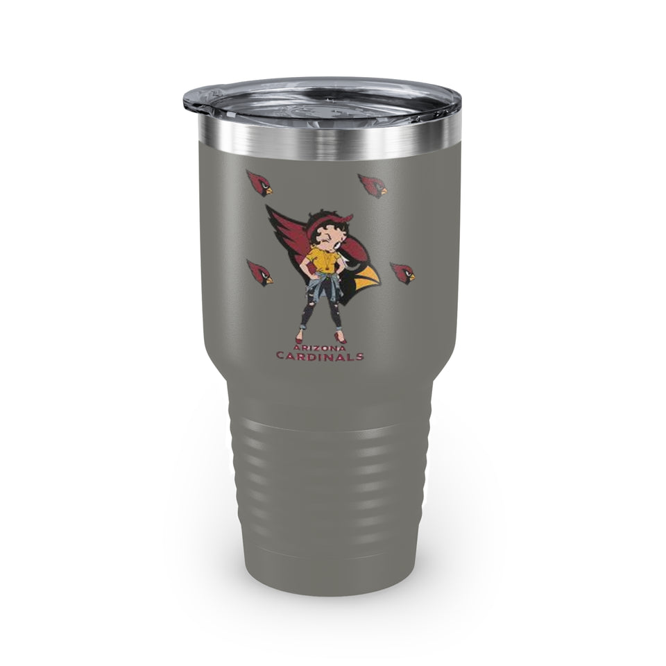 Arizona Cardinals Girl Ringneck Tumbler, 30oz