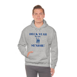 Heck Yeah My Son is A Duke Senior Unisex Heavy Blend™ Hooded Sweatshirt