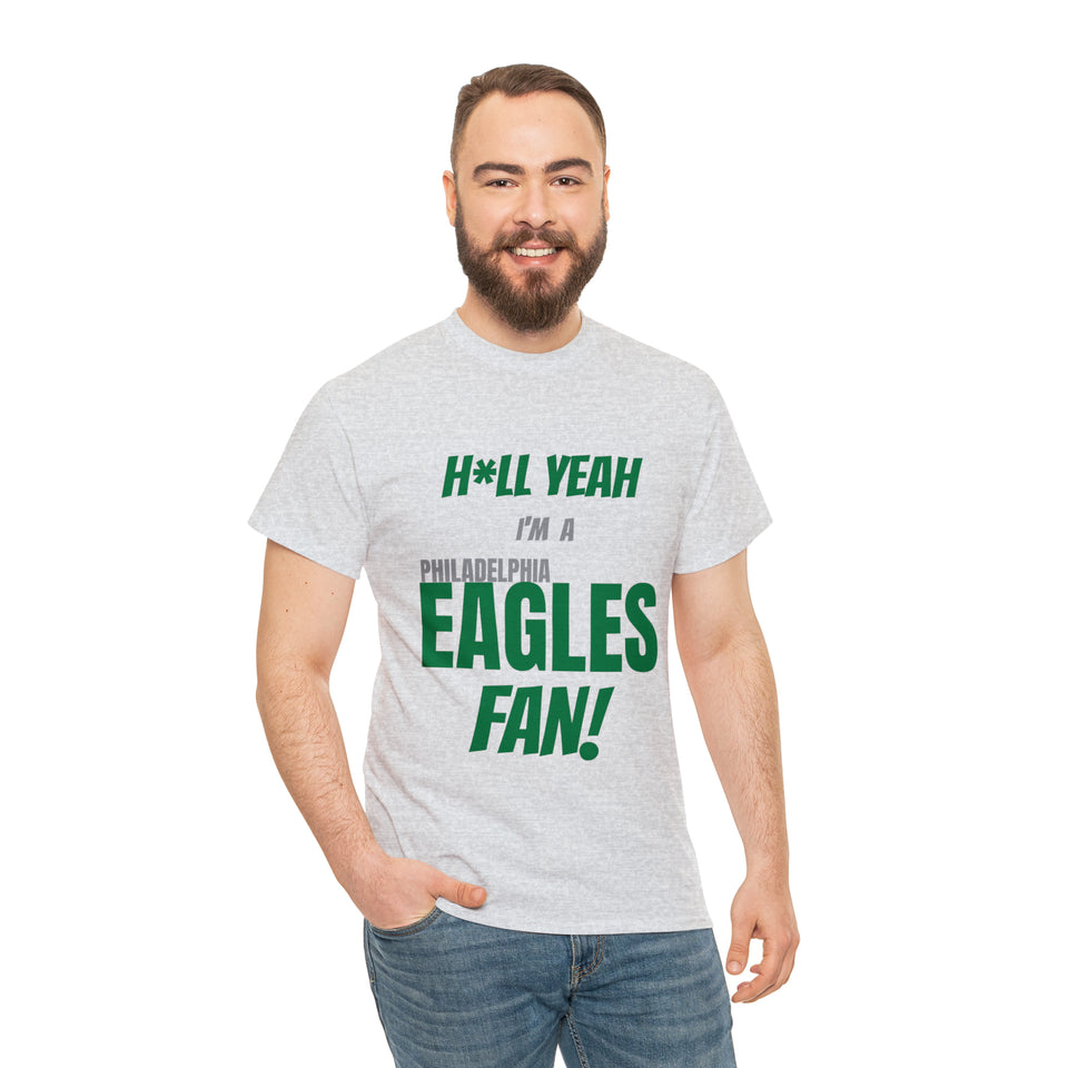 Philadelphia Eagles Football Unisex Heavy Cotton Tee