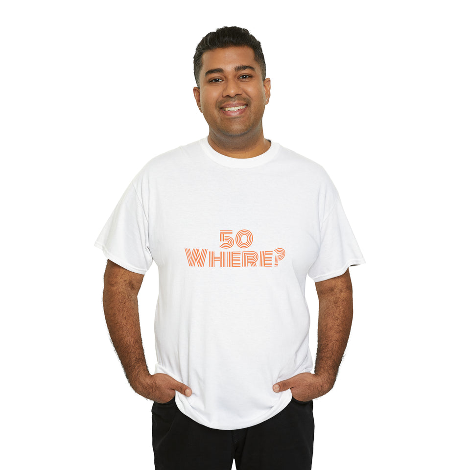 Fifty Unisex Heavy Cotton Tee