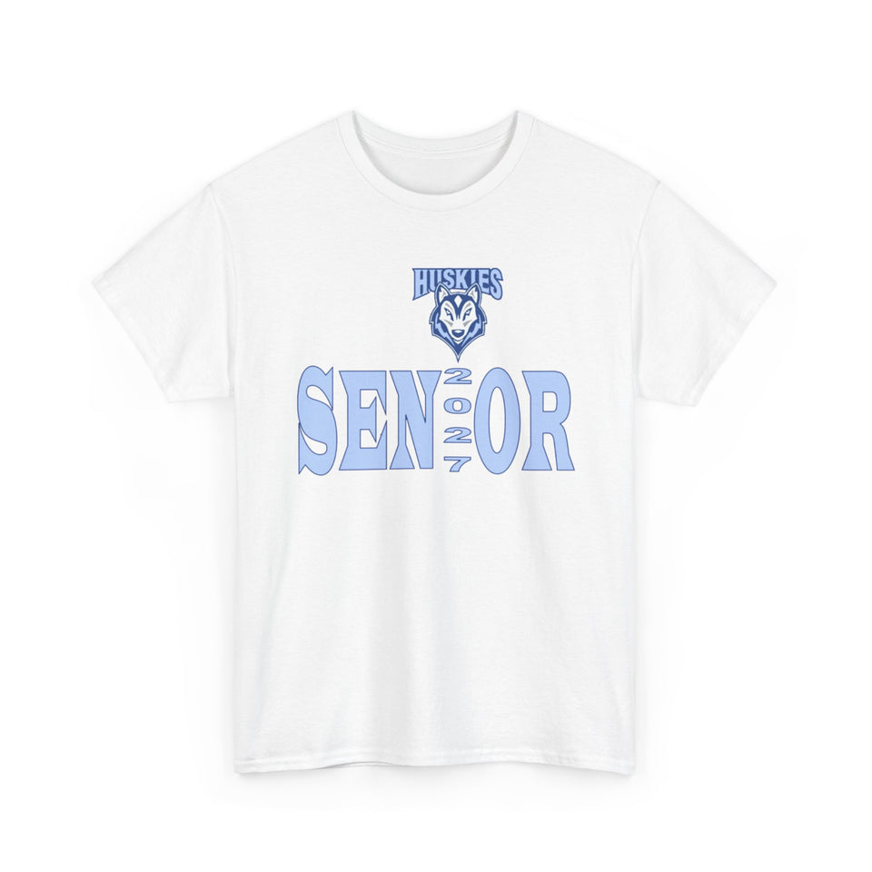 Hunter Huss HS Senior 2027 Unisex Heavy Cotton Tee