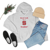 Heck Yeah I'm A NC State Senior Unisex Heavy Blend™ Hooded Sweatshirt