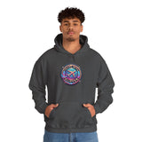 Travel With Glitter Unisex Heavy Blend™ Hooded Sweatshirt