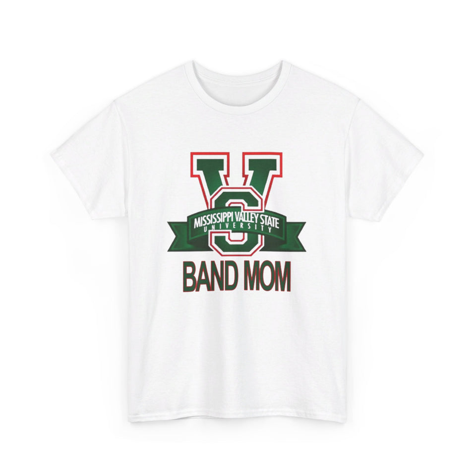 Mississippi Valley Band Mom Unisex Heavy Cotton Tee