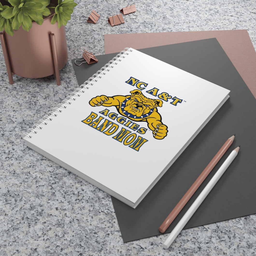 NC A&T Band Mom Spiral Notebook