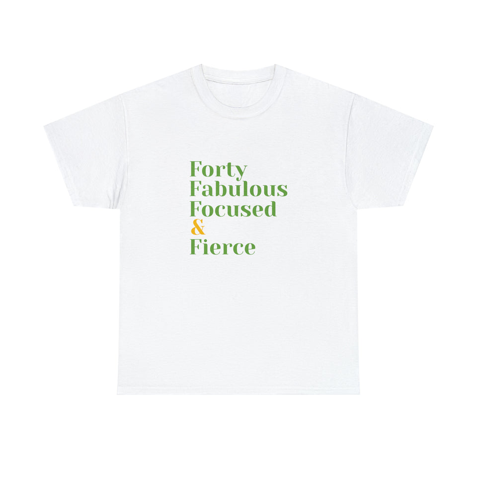 Forty Unisex Heavy Cotton Tee