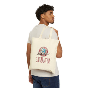Talladega College Band Mom Cotton Canvas Tote Bag