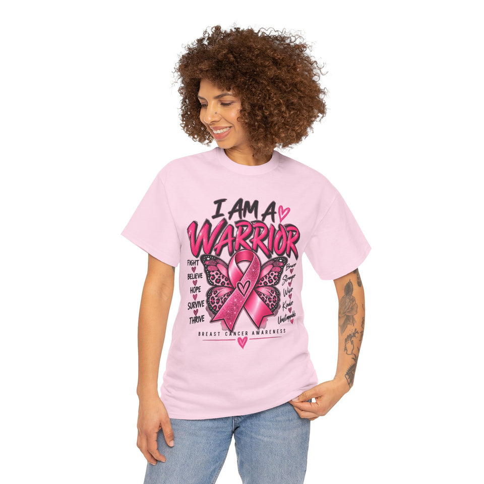 Breast Cancer Awareness Unisex Heavy Cotton Tee